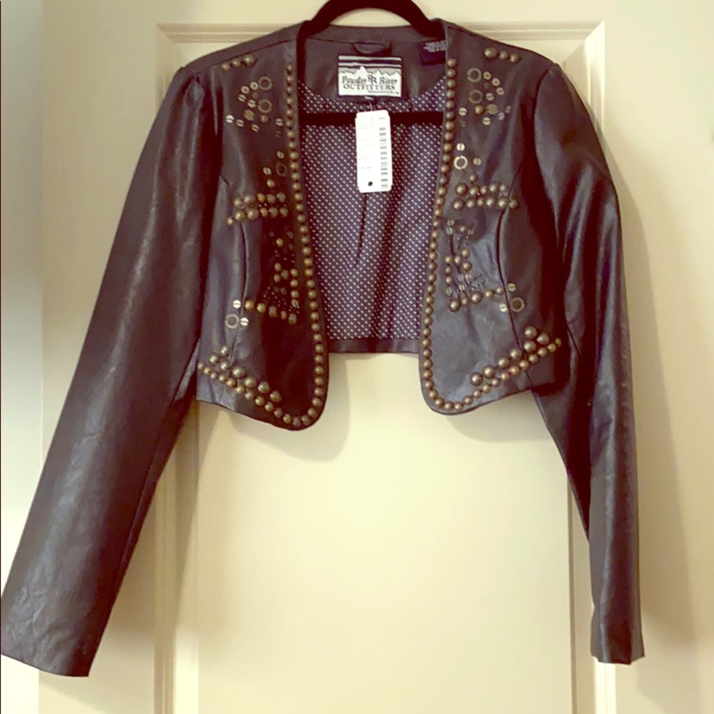 Powder Rivers Outfitters Faux Leather jacket
